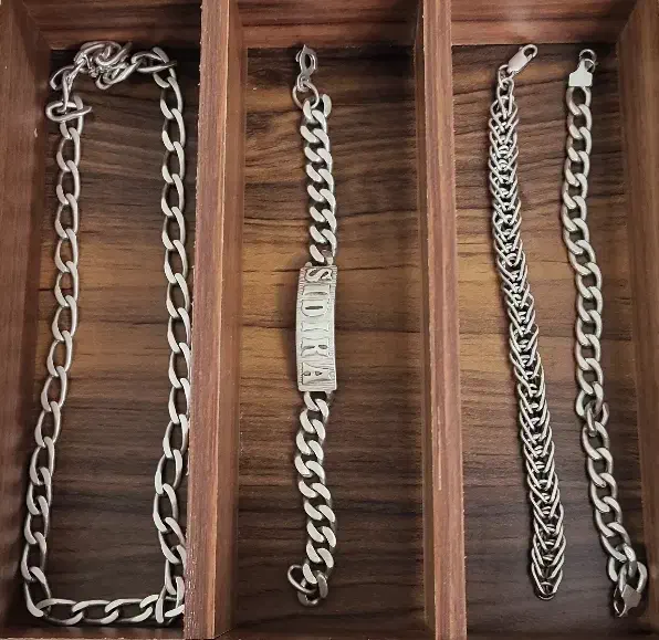 دستبند و زنجیر نقره کارتیر ایتالیا|جواهرات|قم, ارم|دیوار