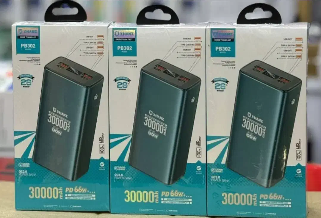 پاوربانک 30هزار 66وات PB 302|لوازم جانبی موبایل و تبلت|اهواز, کوی باهنر|دیوار