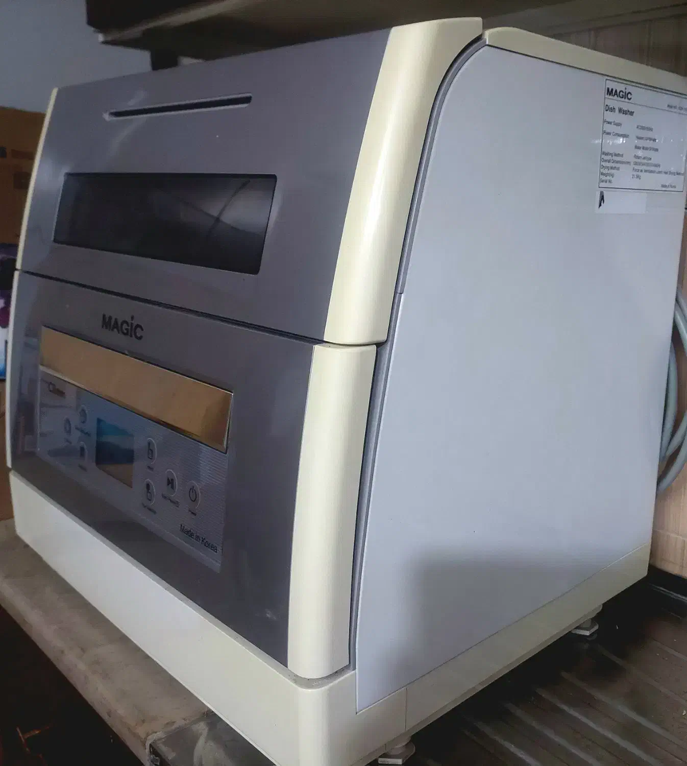 ماشین ظرفشویی رومیزی مجیک مدل KOR-1102L|ماشین ظرفشویی|یزد, |دیوار