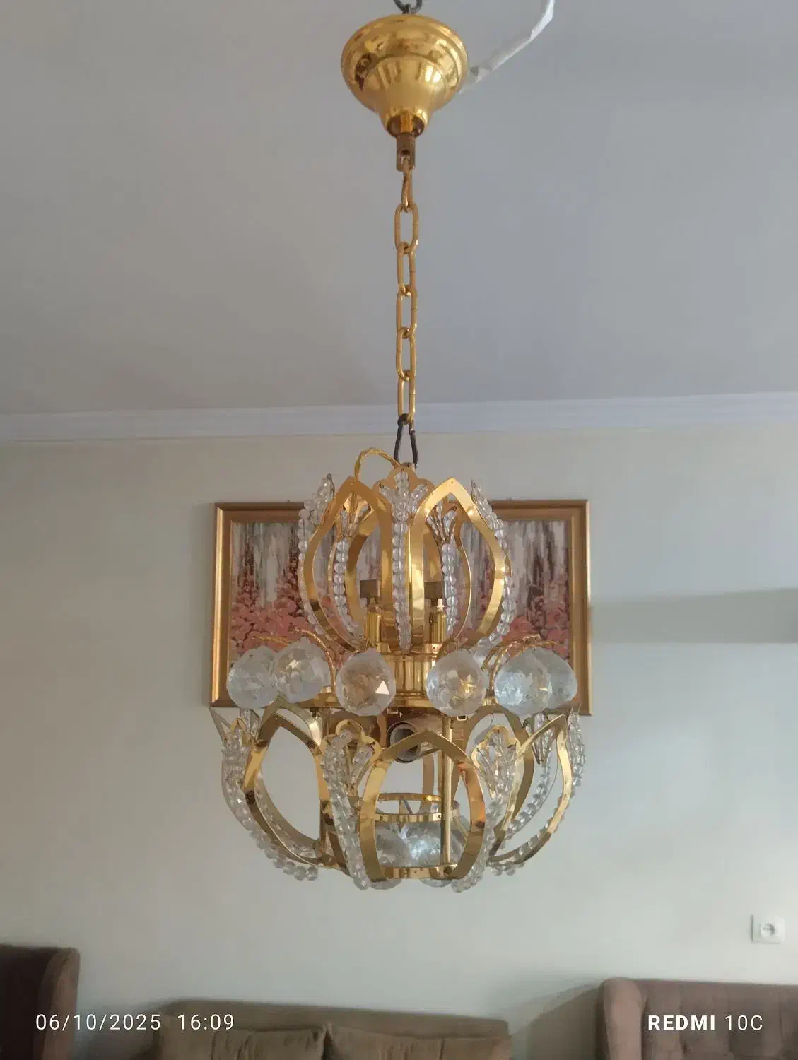 لوستر طرح لاله|لوستر و چراغ آویز|تهران, کیانشهر|دیوار