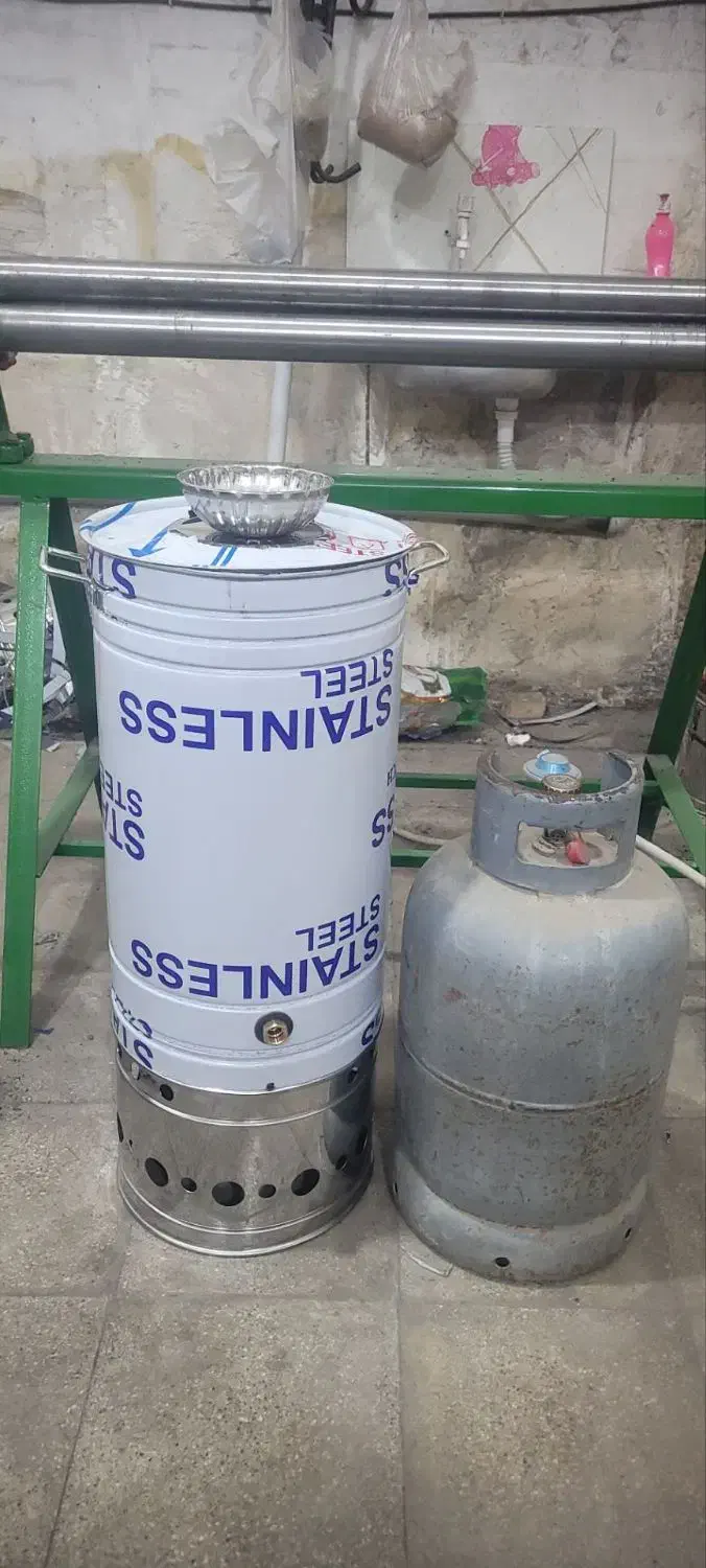 سماوربزرگ هیئتی استیل گازی مسجدی وسوپری و کافه|سماور، چایساز، قهوهساز|مشهد, کوی دروی|دیوار