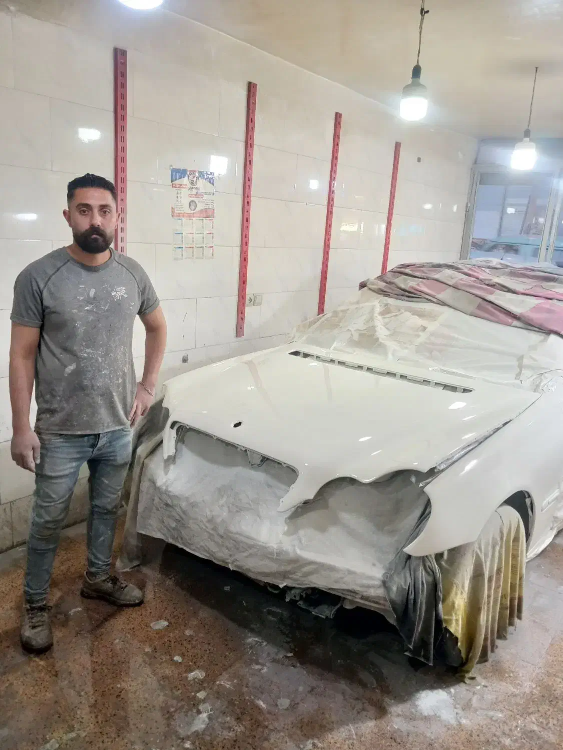 صافکاری ونقاشی|خدمات موتور و ماشین|تبریز, |دیوار