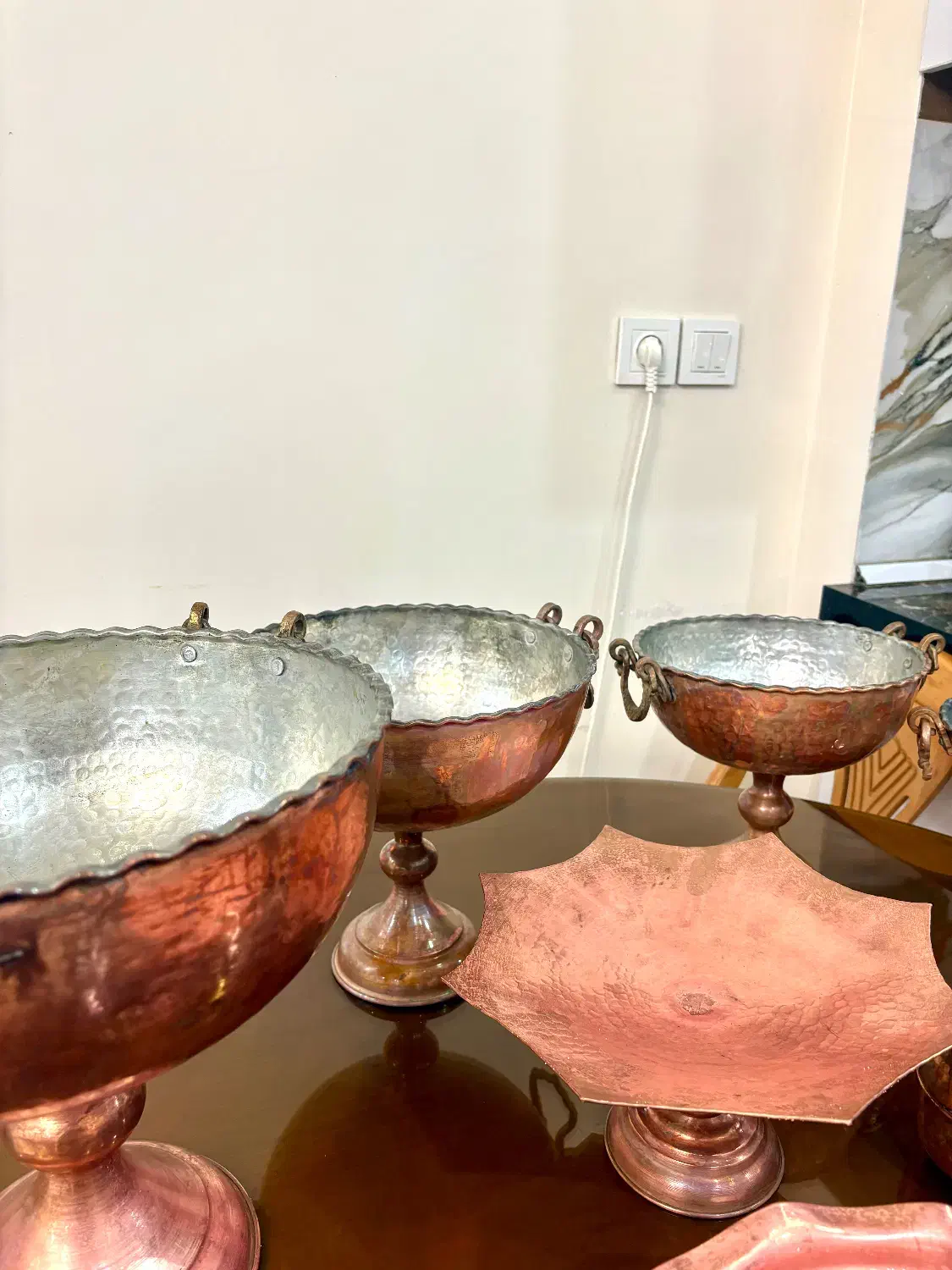 سرویس مسی|ظروف سرو و پذیرایی|تهران, شهرک ولیعصر شمالی|دیوار