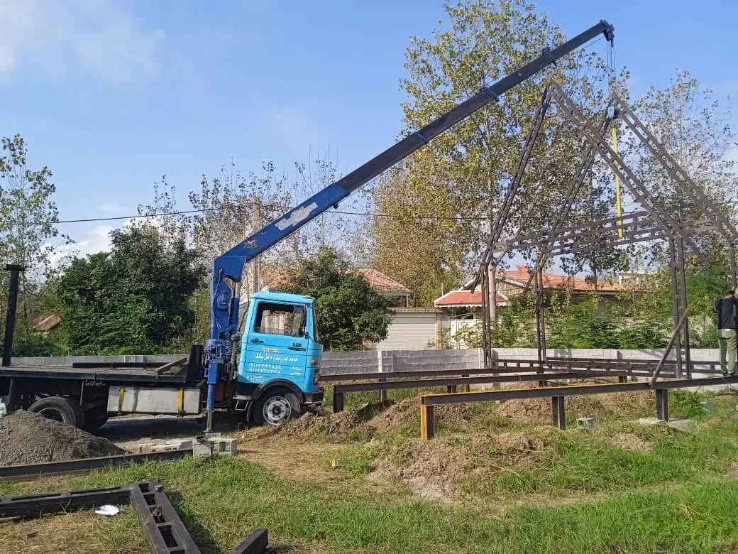 جرثقیل  ۳ تن|خدمات حمل و نقل|رشت, حومه رشت|دیوار