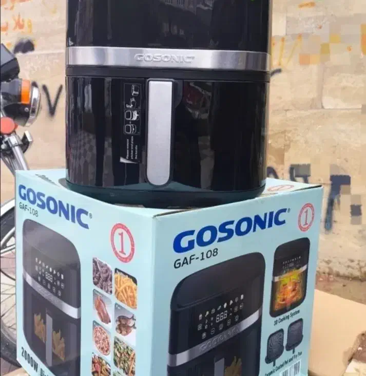 سرخ کن بدون روغن اکبند۷و ۸ لیتری|اجاق گاز و لوازم برقی پخت‌وپز|رشت, بازار|دیوار