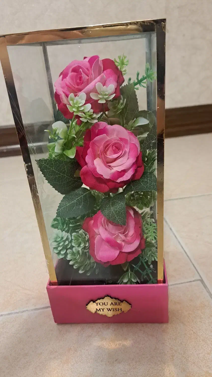 گل در شیشه|گل مصنوعی|همدان, |دیوار