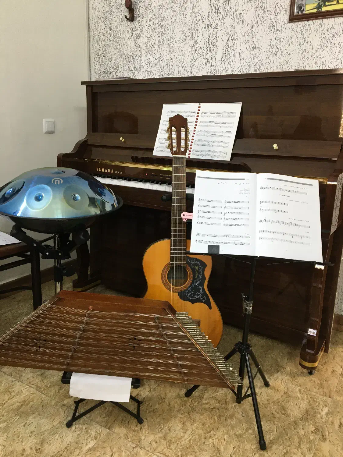 آموزش تخصصی پیانو گیتار هنگدرام سنتور ارگ|خدمات آموزشی|کرج, برغان|دیوار