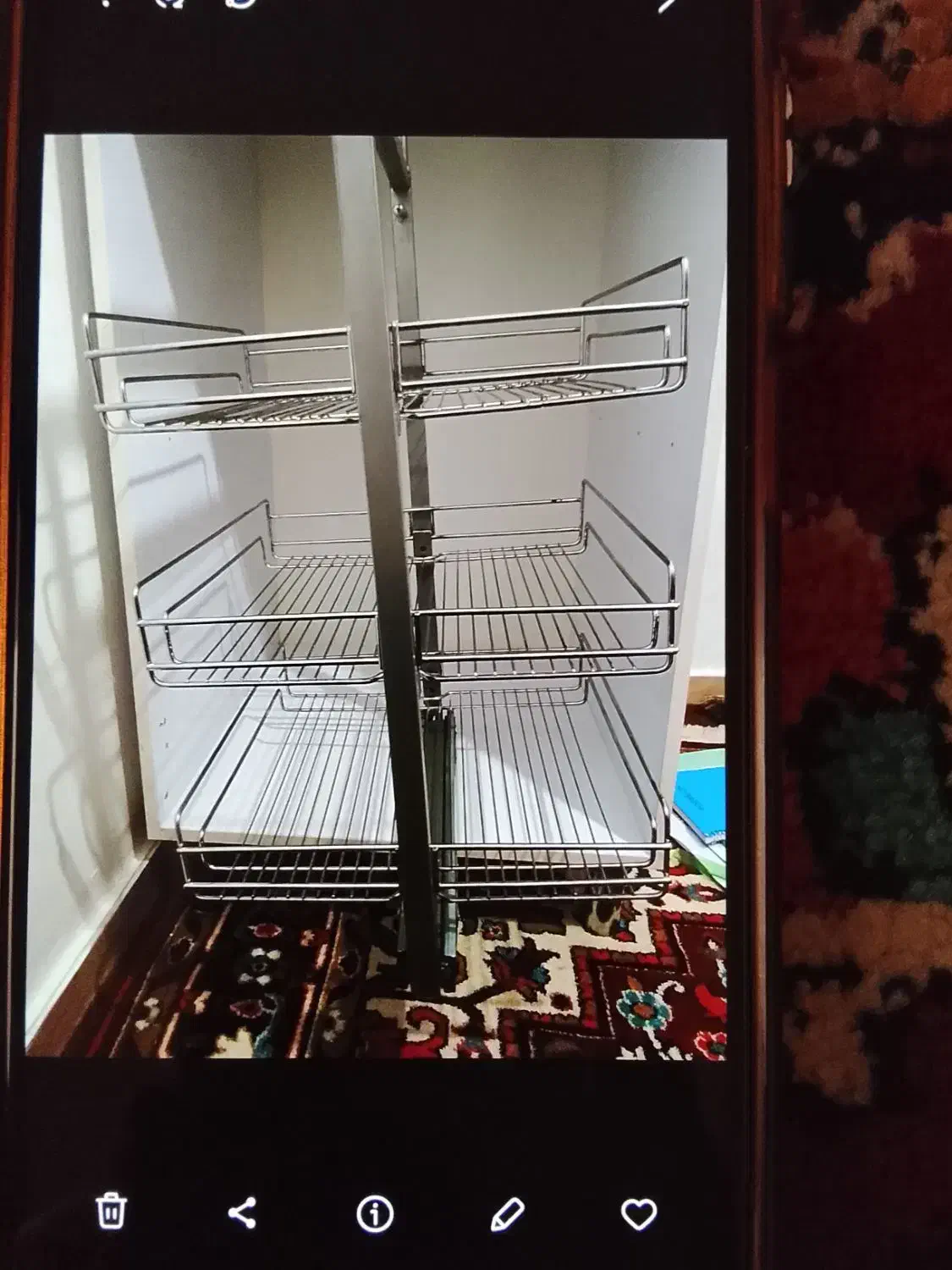 سوپر مارکت تنظیم دهنده حبوبات|کتابخانه، شلف، قفسه‌های دیواری|تبریز, |دیوار