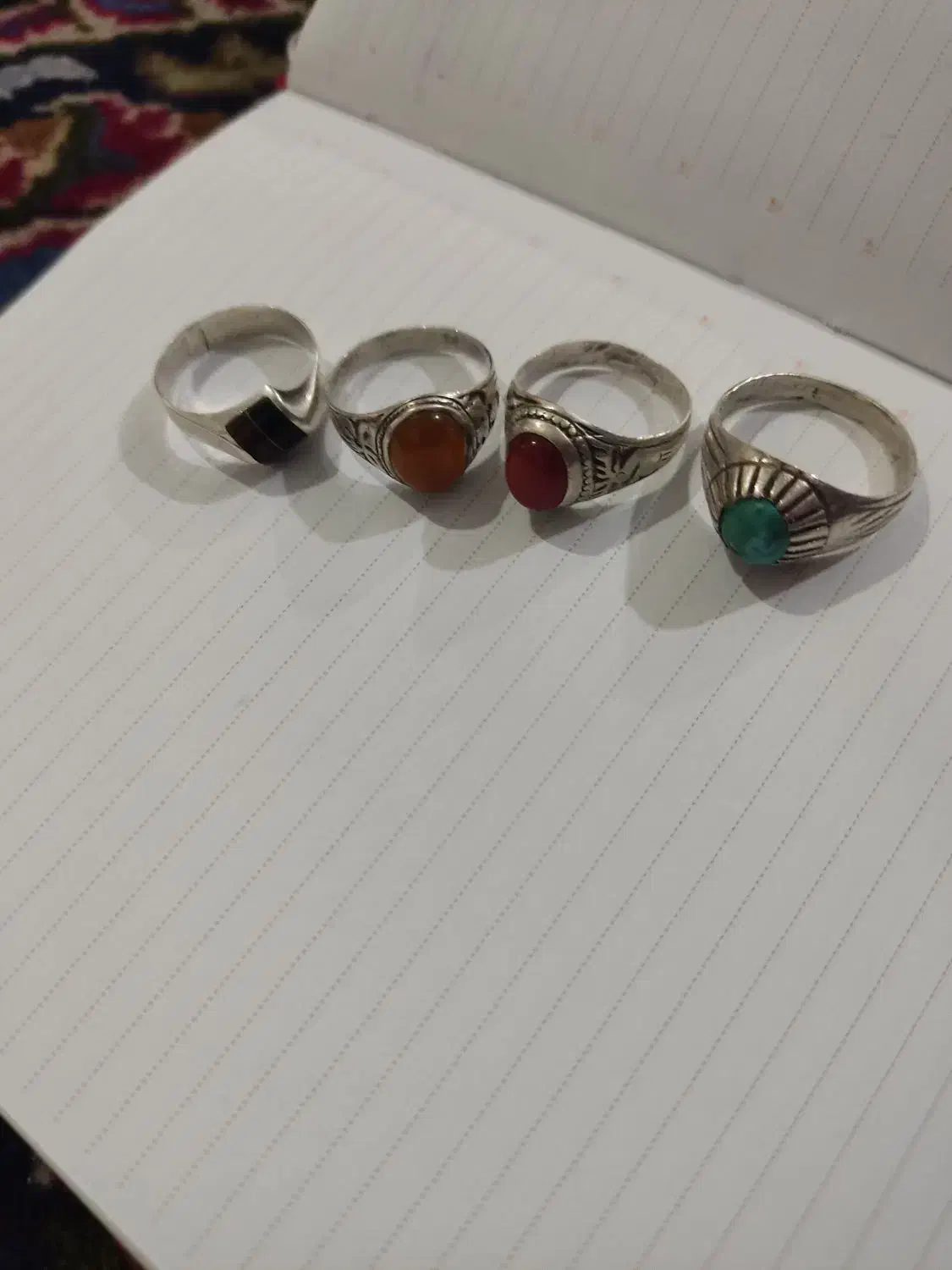 انگشتر های اصل نقره|جواهرات|میانه, |دیوار