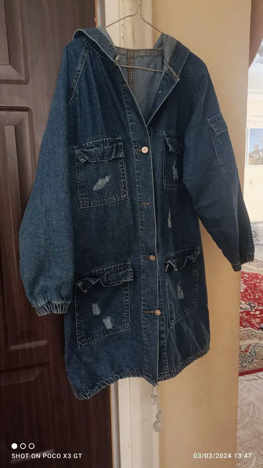 یک عدد کت سایز ۴۴ و یک کت جین فری سایز|لباس|شیراز, گویم|دیوار