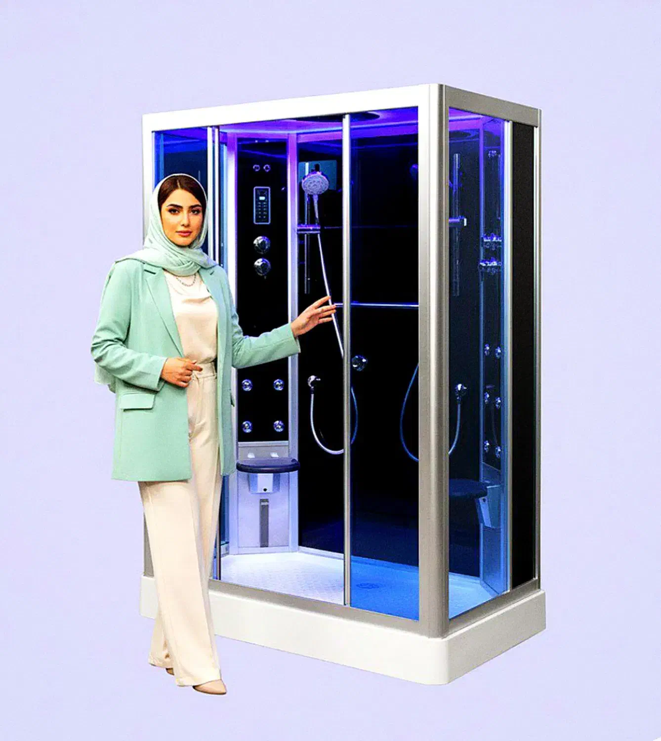 وان جکوزی مینیمال اصفهانی کابین دوش سونا بخار خشک|لوازم حمام|اصفهان, سعادتآباد|دیوار
