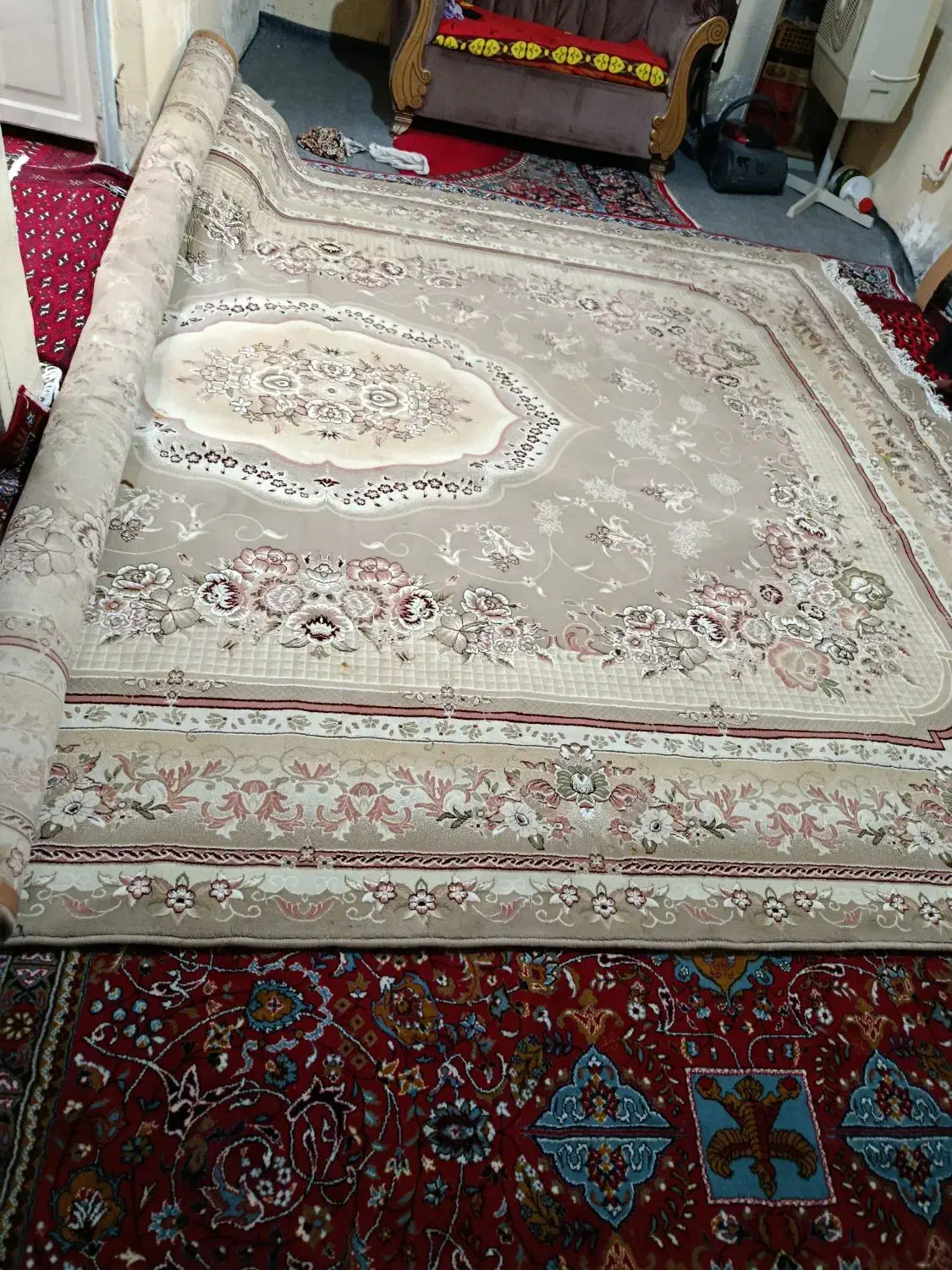 دو عدد فرش واینه کنسول|فرش|اسلام‌‌آباد غرب, |دیوار