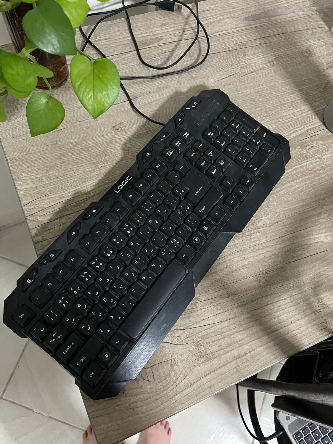 کیبور‌د logic|قطعات و لوازم جانبی رایانه|قزوین, |دیوار