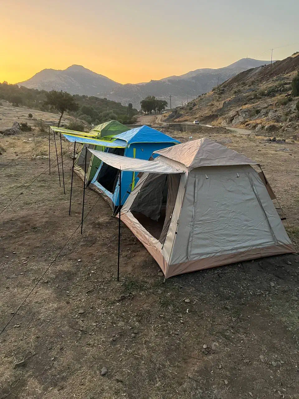 چادر اتوماتیک برند جانگل کینگ شش نفره|کوهنوردی و کمپینگ|اصفهان, احمدآباد|دیوار