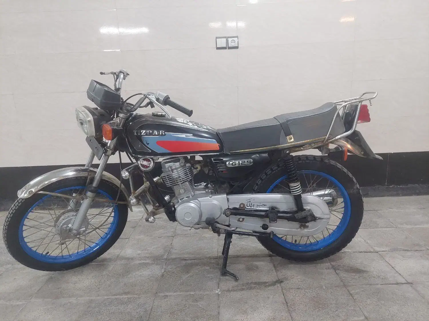 احسان 125چهاردنده بدون استارت|موتورسیکلت|زاهدان, |دیوار