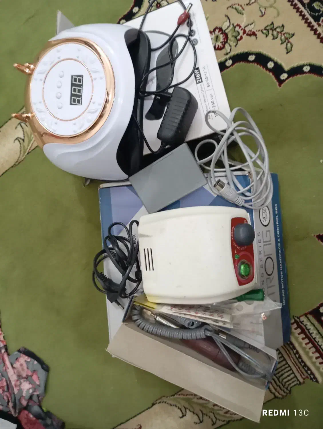 وسایل کاشت ناخن|آرایشی، بهداشتی، درمانی|اهواز, گلدشت|دیوار