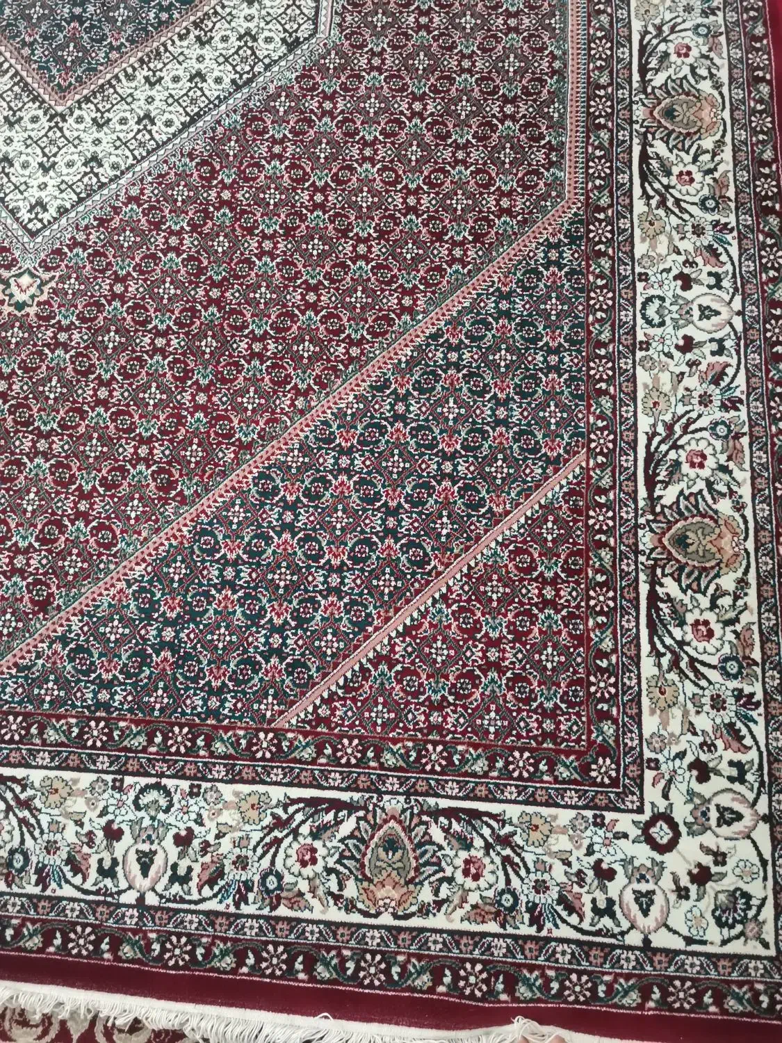 فرش طرح افشار 9 متری|فرش|زنجان, |دیوار