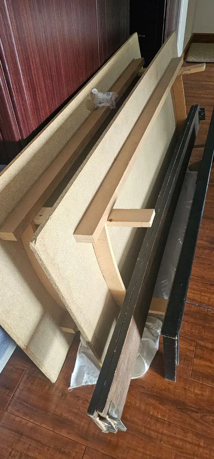 تخت دونفره|تخت و سرویس خواب|تهران, سوهانک|دیوار