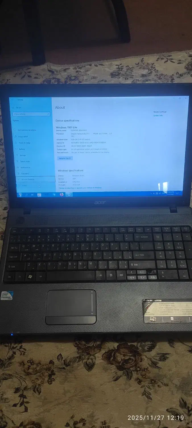 لپتاپ دانشجویی acer|رایانه همراه|خمینیشهر, |دیوار