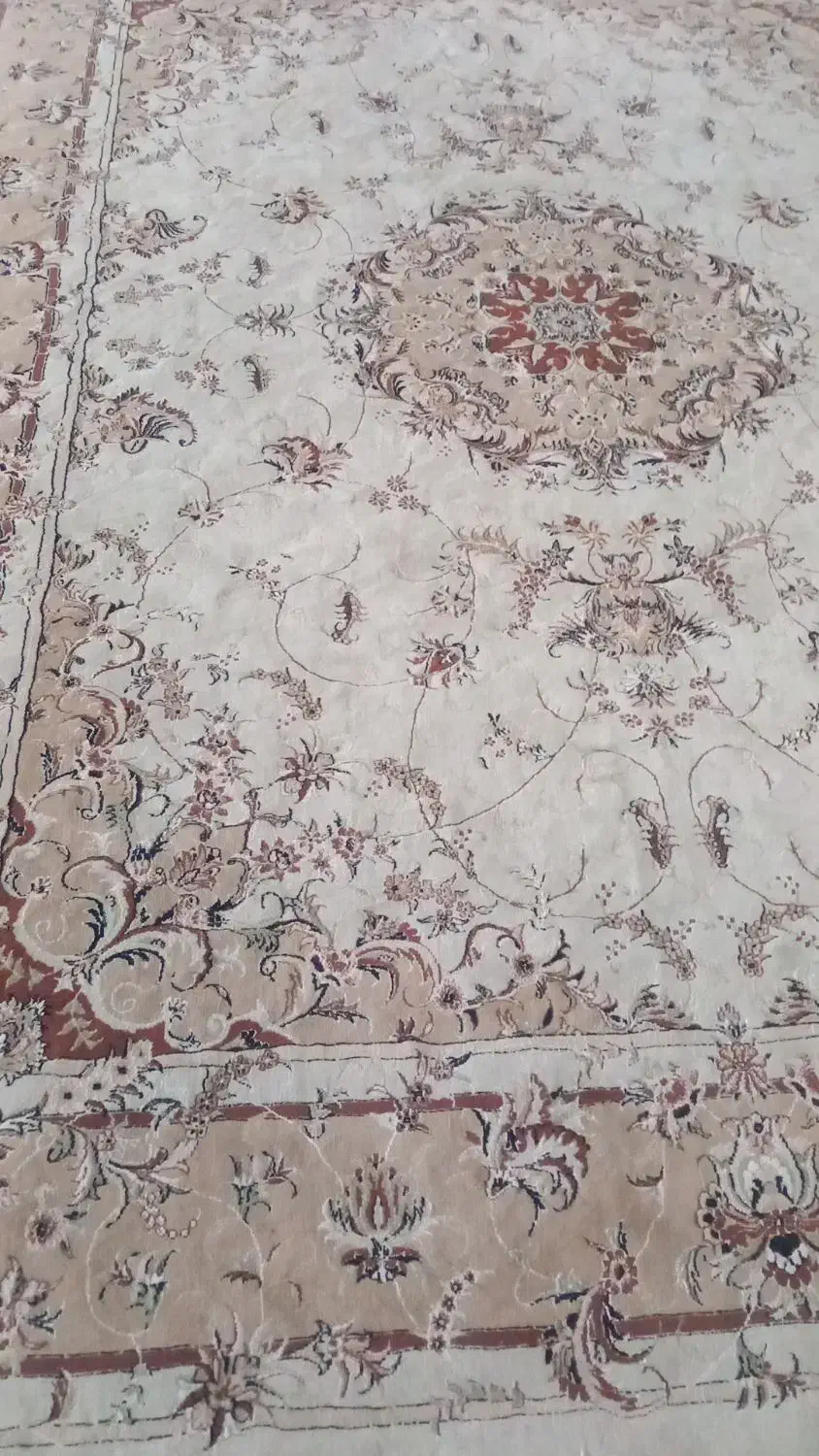 فرش سرمه ای و کرم|فرش|شاهرود, |دیوار