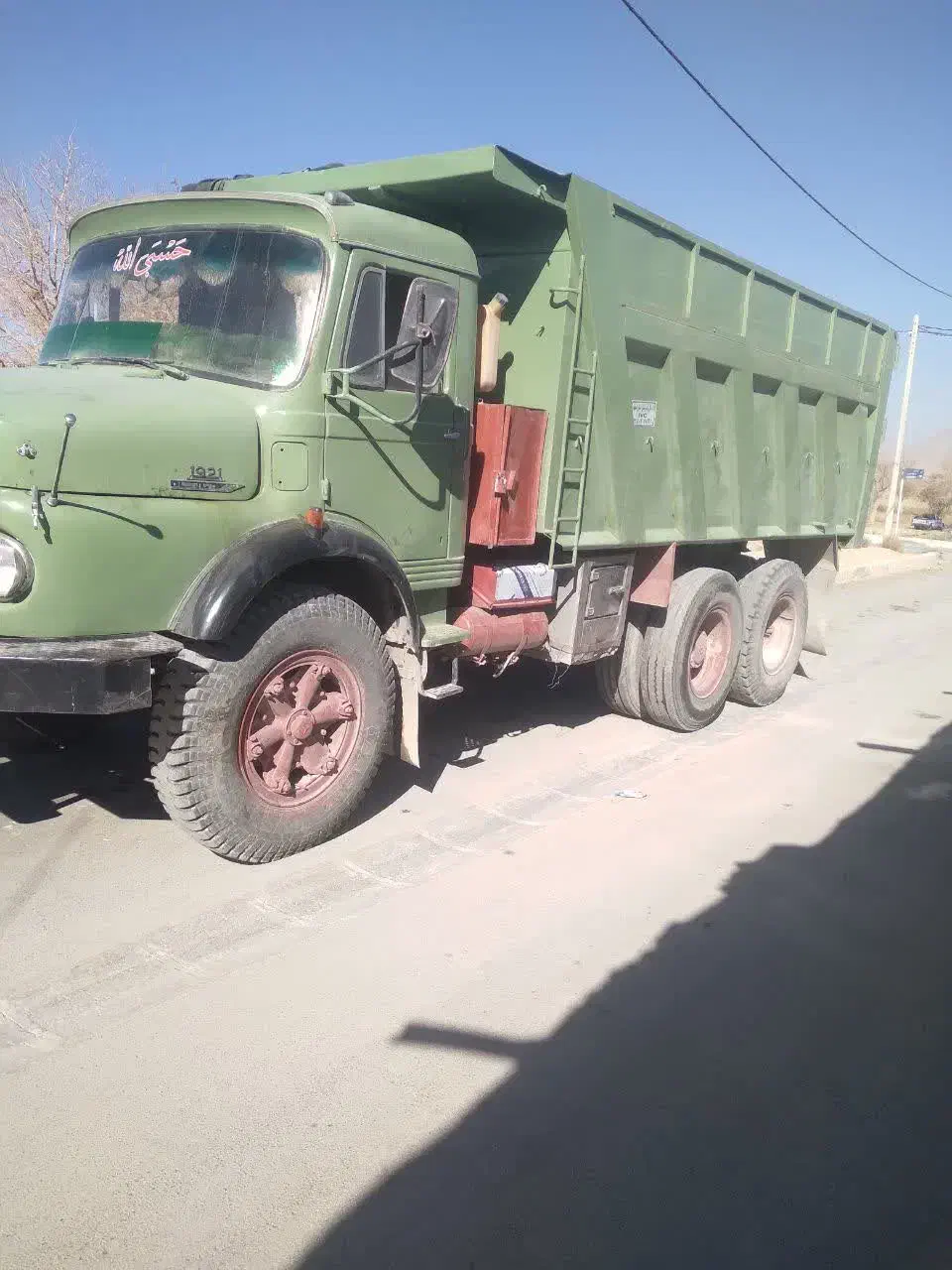 فروش کامیون دهچرخ کمپرس قپونی|خودرو سنگین|عسگران, |دیوار