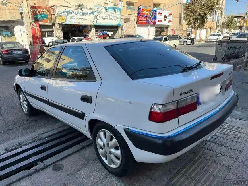 زانتیا ۲۰۰۰ سفید مدل۸۸|خودرو سواری و وانت|اندیشه, اندیشه فاز ۱|دیوار