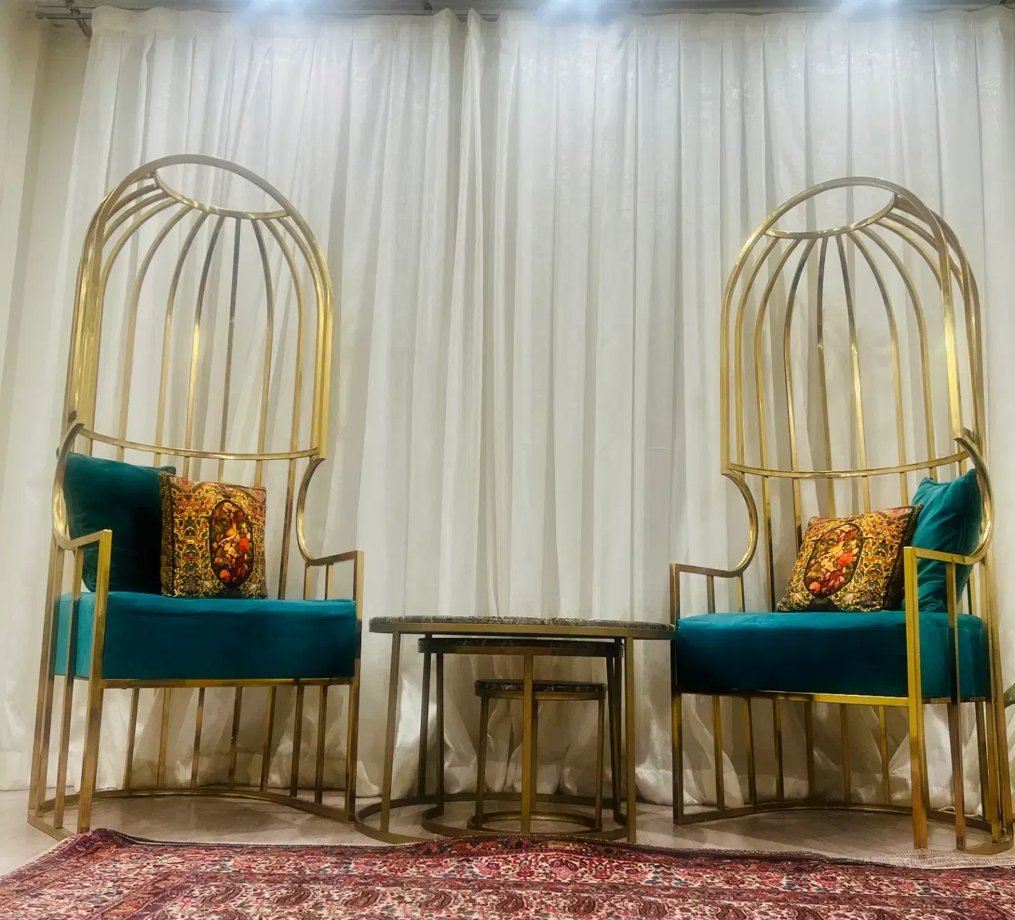 مبل یا صندلی قفسی|مبلمان خانگی و میز عسلی|تهران, توحید|دیوار