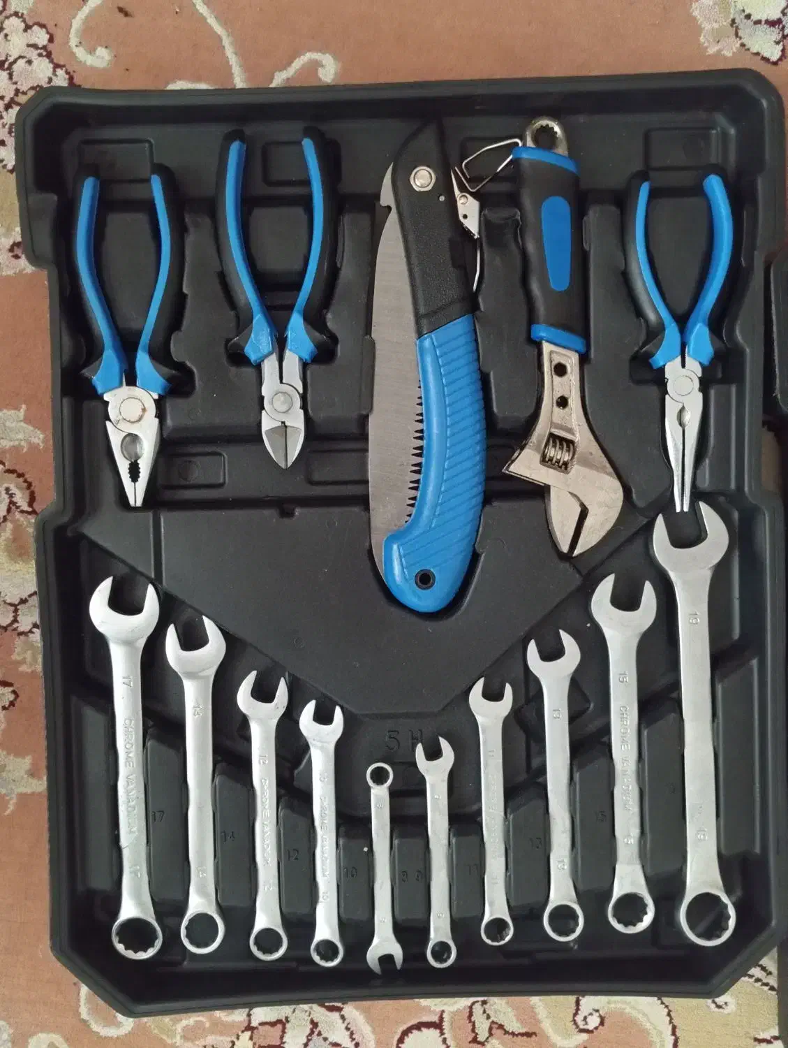 جعبه ابزار چمدونی ۱۷۰پارچه تندیس|ابزارآلات|بندر انزلی, نامجو|دیوار