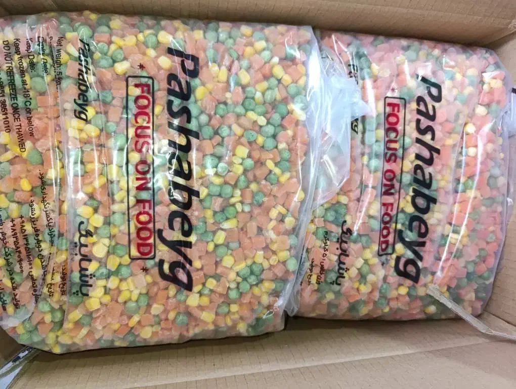 ذرت و سبزیجات منجمد IQF|عمدهفروشی|رشت, لاکان|دیوار