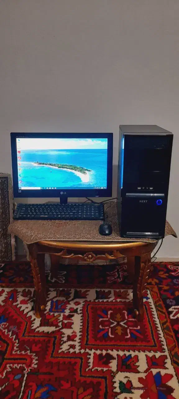 کامپیوتر. کیس. مانیتور 20 اینج LJ . کامپیوتر کامل|رایانه رومیزی|تبریز, |دیوار