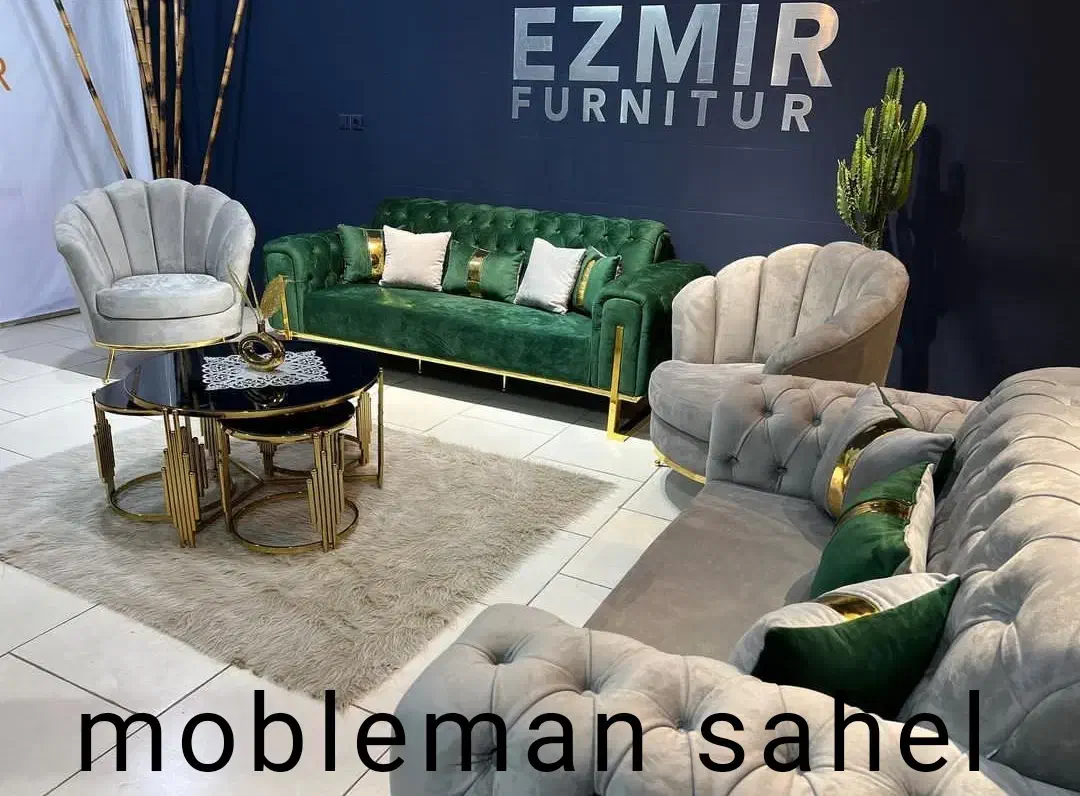 مبل چستر صدفی/مکانیز شرکتی مدل جاسمین 7نفره اقساط|مبلمان خانگی و میز عسلی|آبیک, |دیوار