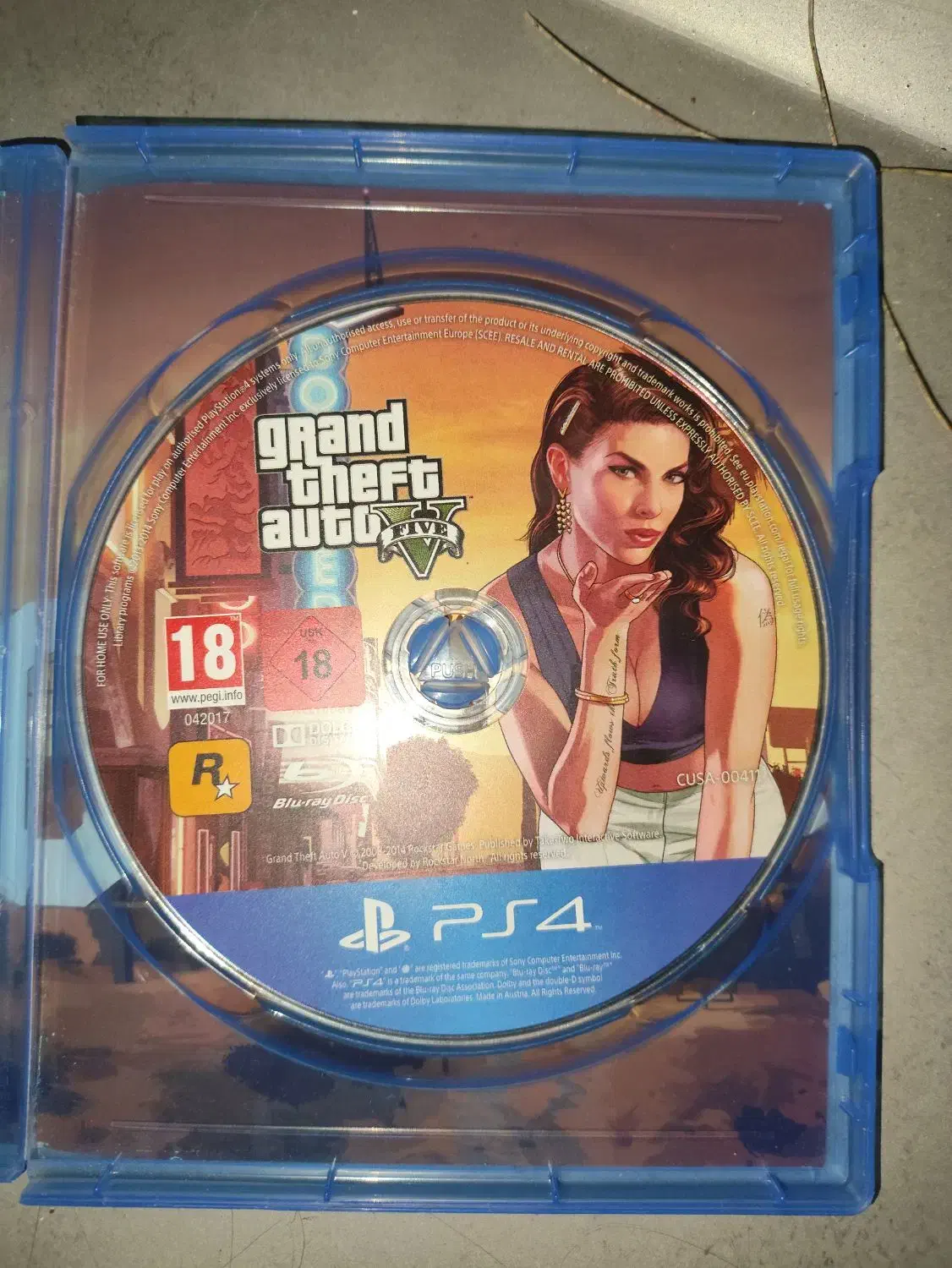 دیسک GTA V|کنسول، بازی ویدئویی و آنلاین|رودهن, |دیوار