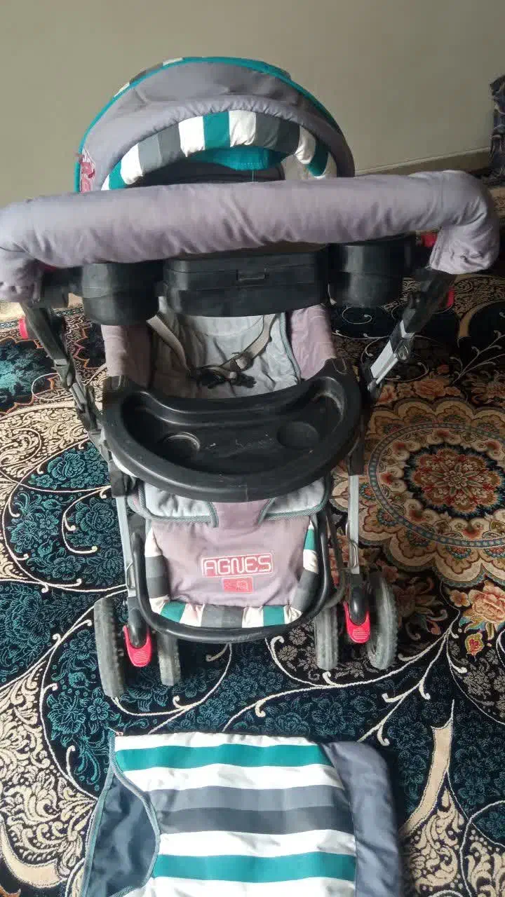 کالسکه درحدنوفروشی سالم 2تومن|کالسکه و لوازم جانبی|ابریشم, |دیوار