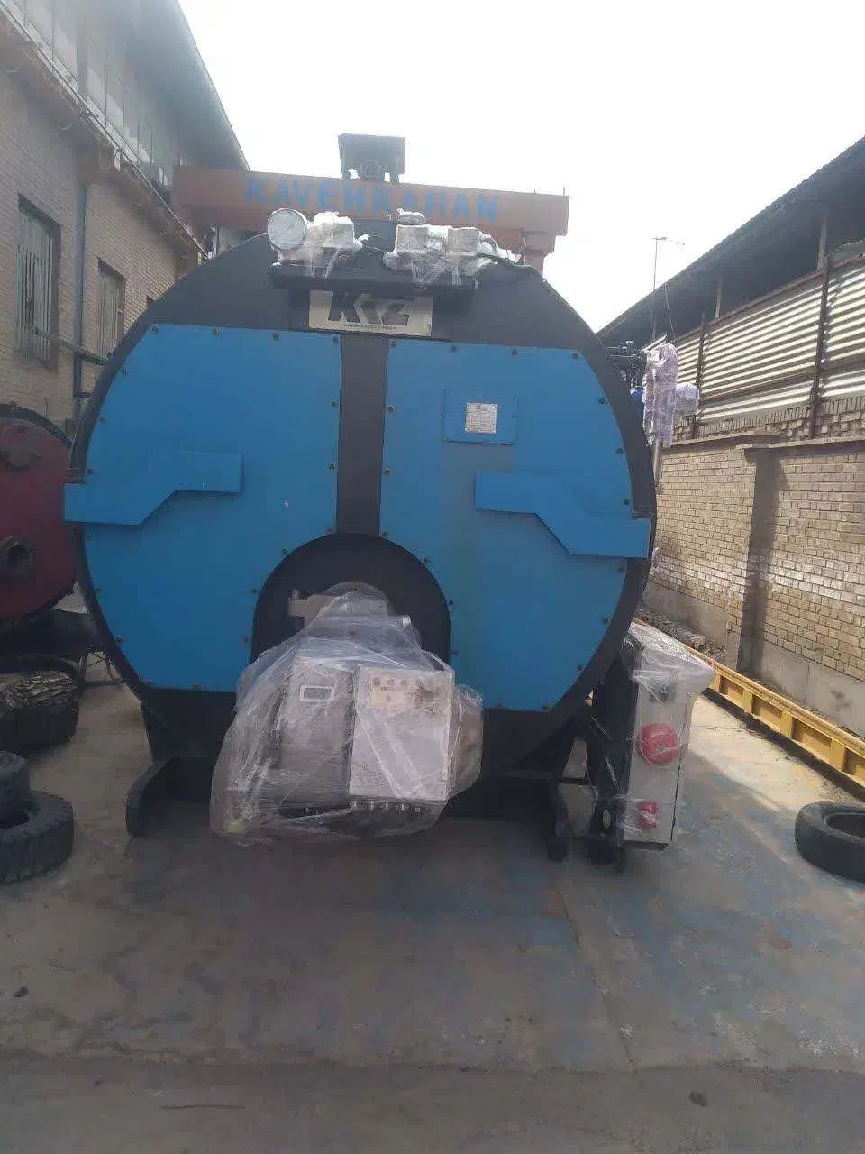 دیگ بخار 3 تن دست دوم برند کاوه کاران زبده|ماشینآلات صنعتی|ایوانکی, |دیوار