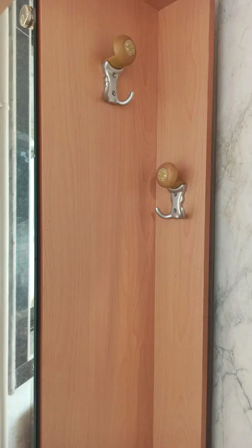 کمد چوب لباسی آیینه دار کنار سالنی|جاکفشی، کمد، دراور|لنگرود, |دیوار