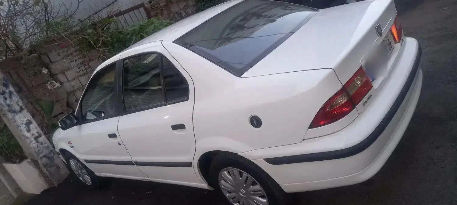 سمند ef7 دوگانه مدل۹۶ سفید|خودرو سواری و وانت|رشت, دیلمان|دیوار