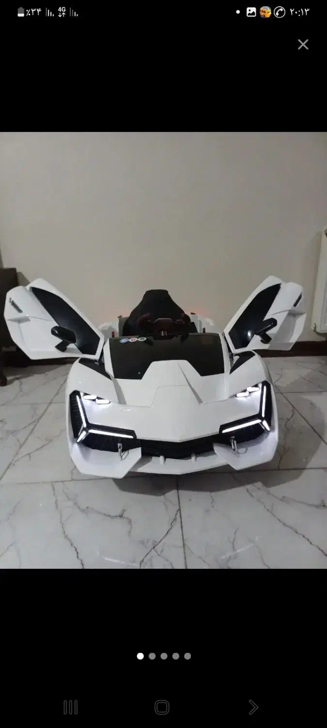 ماشین شارژی در حد نو|اسباب‌بازی بچه|باغستان, |دیوار