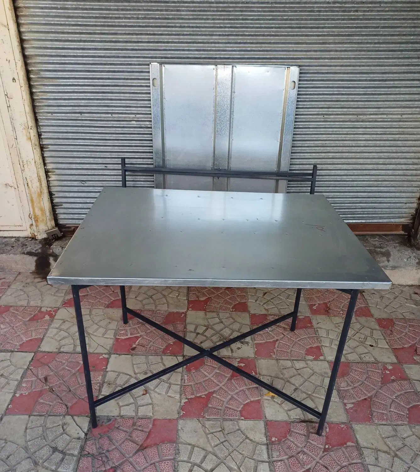 میز گالوانیزه تاشو 30 عدد. زارع|میز و صندلی غذاخوری|فیروزآباد (لرستان), |دیوار