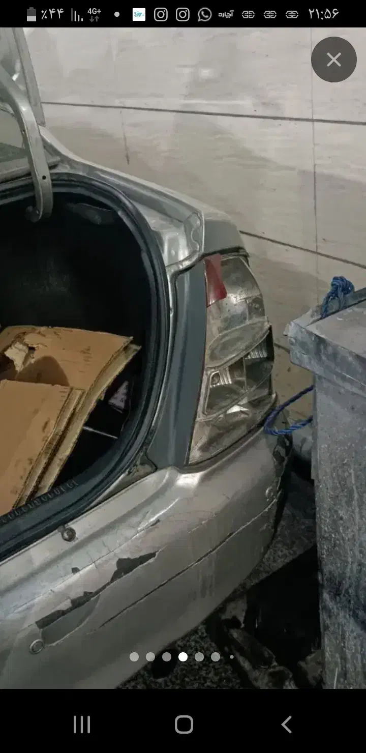 مزدا ۳۲۳ مدل ۸۳ تصادفی|خودرو سواری و وانت|ساری, |دیوار