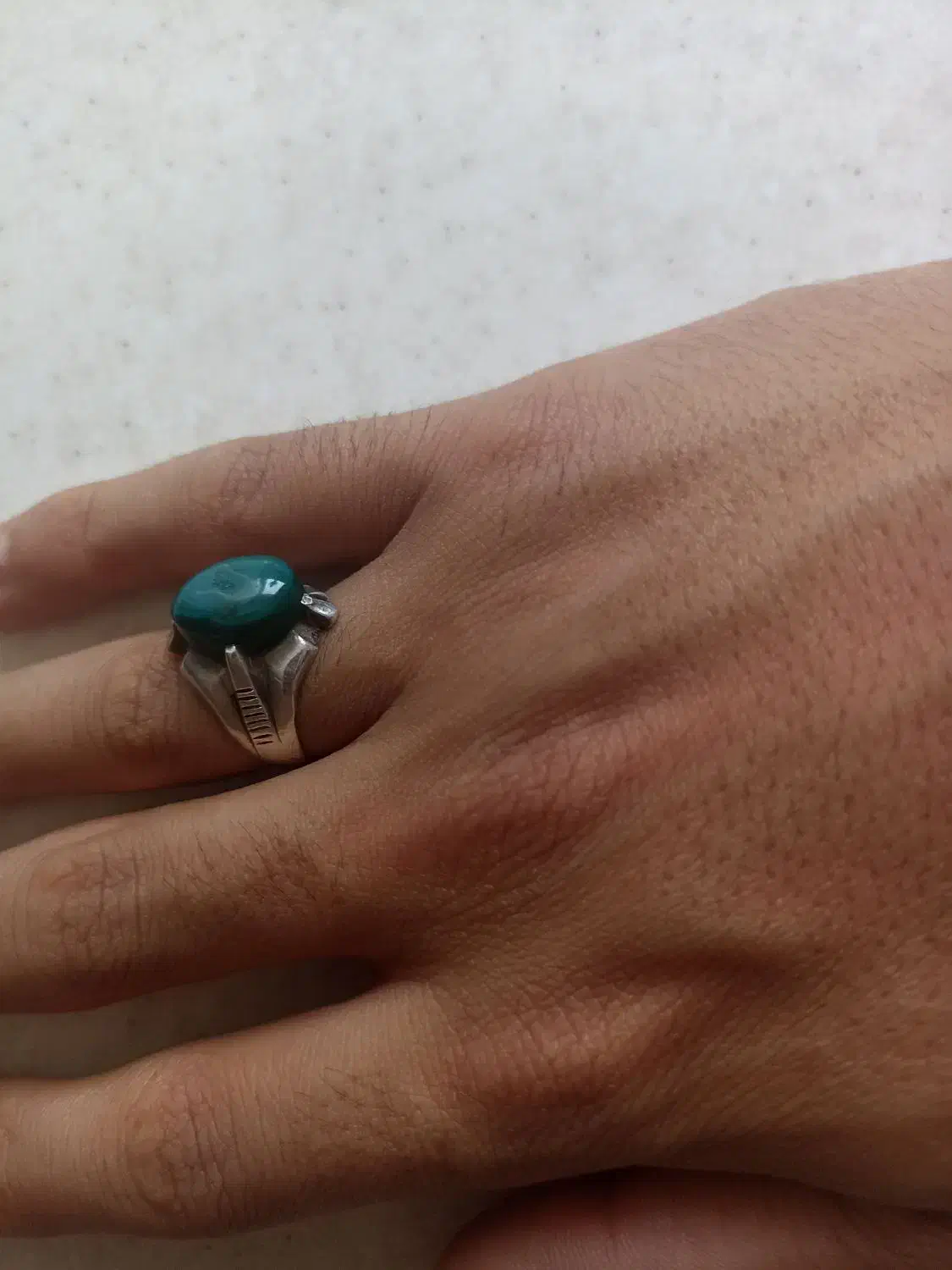 انگشتر نقره مردانه|جواهرات|فردوس (خراسان), |دیوار