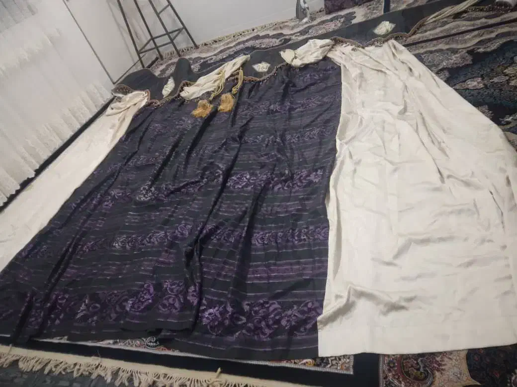 یک عدد پرده|پرده، رانر، رومیزی|قم, زند آباد|دیوار