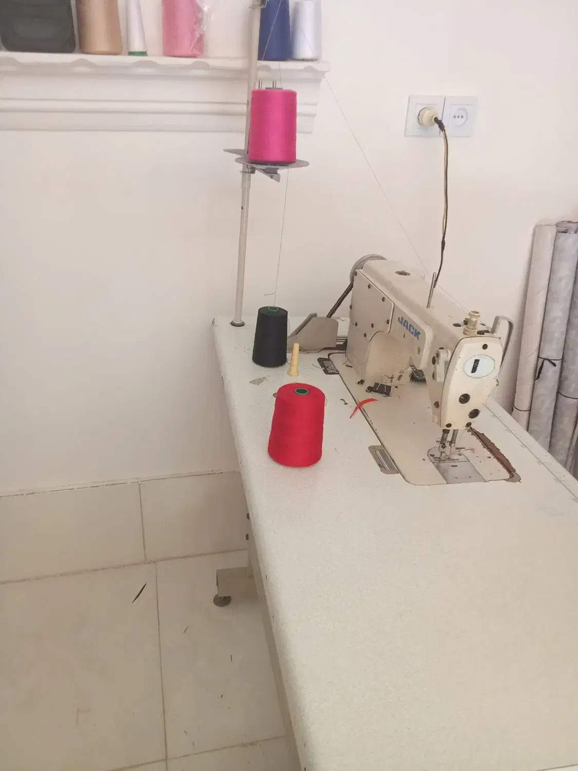 چرخ راسته دوز و سردوز|چرخ خیاطی و ریسندگی|شیروان (خراسان), |دیوار