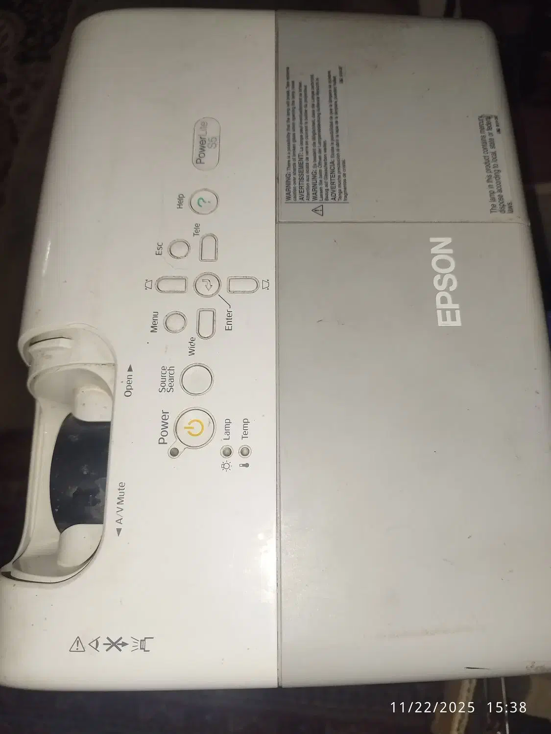 ویدیو پروژکتور اپسون|تلویزیون و پروژکتور|قم, زند آباد|دیوار