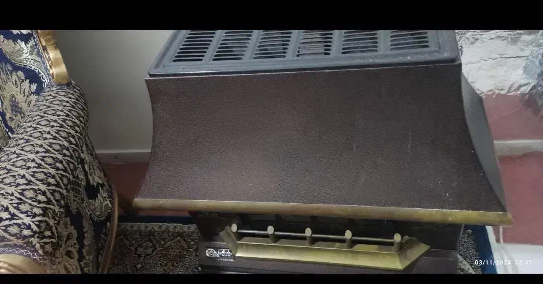 بخاری گازی مدل شومینه|بخاری، هیتر، شومینه|تهران, شهرک ولیعصر جنوبی|دیوار