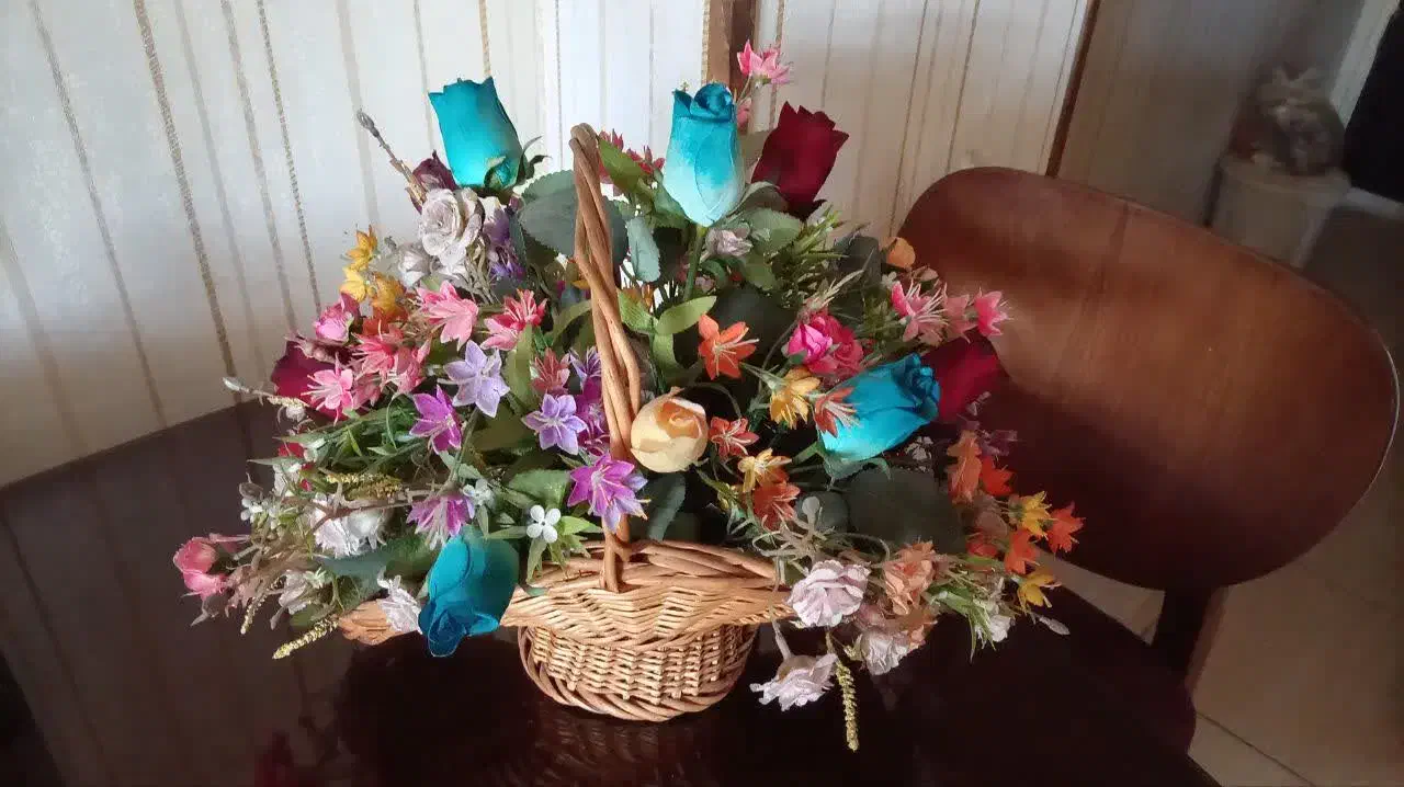 گل مصنوعی|گل مصنوعی|اصفهان, صدف|دیوار