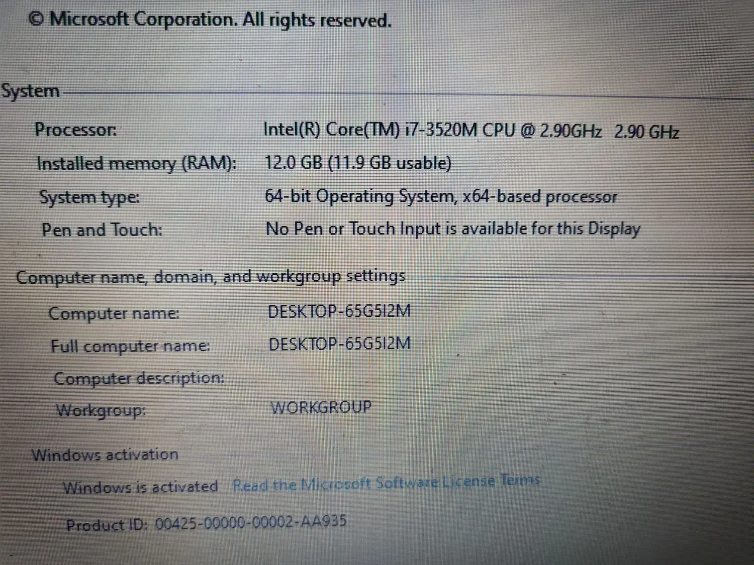 لپ تاپ lenovo|رایانه همراه|تهران, مینی‌سیتی (شهرک نفت)|دیوار