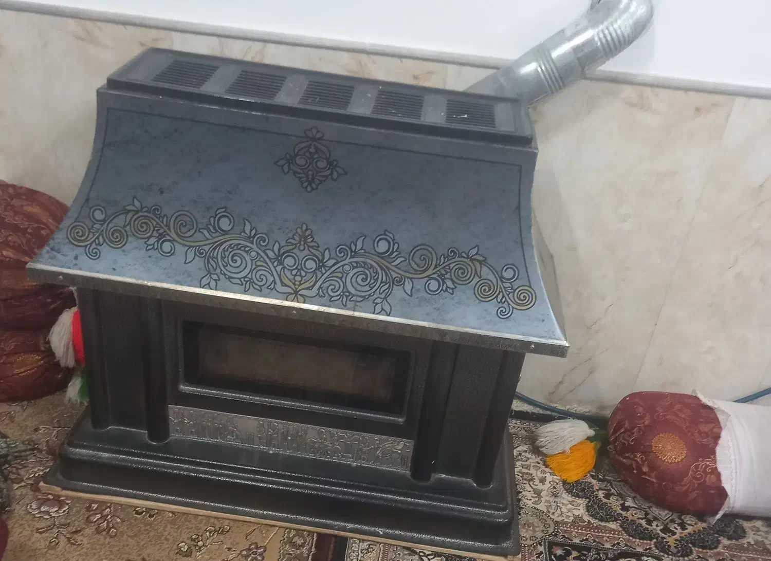 بخاری گازی شومینه|بخاری، هیتر، شومینه|بهمن صغاد, |دیوار