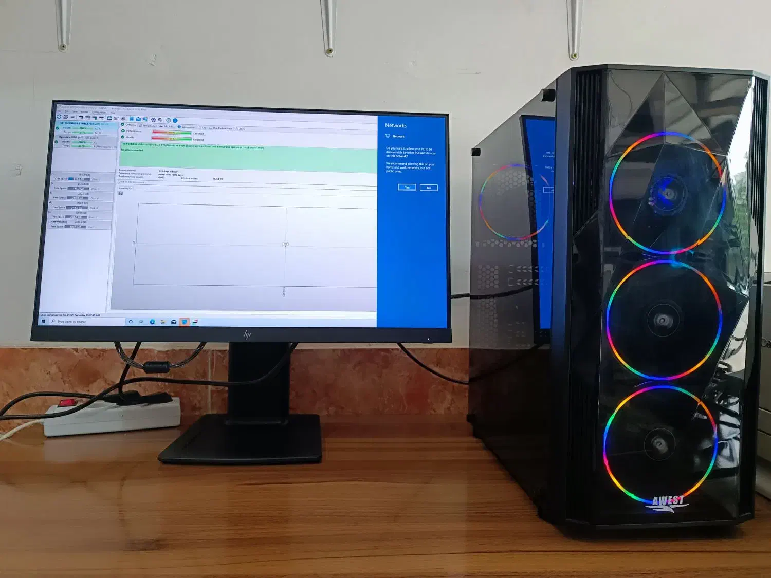 سیستم گیمینگ همراه با مانیتور|رایانه رومیزی|آزادشهر, |دیوار