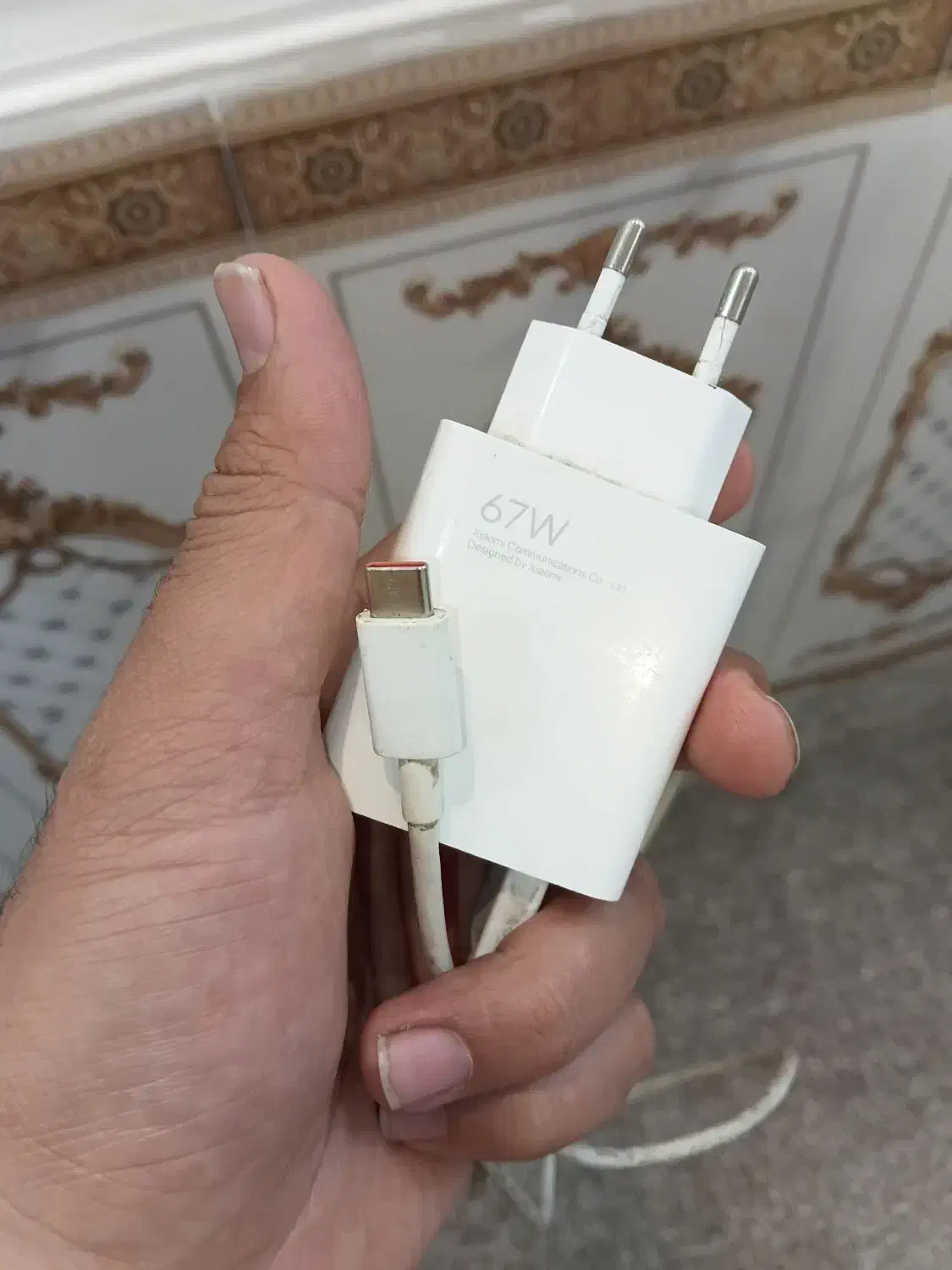 شارجر فابریک شیائومی 67 وات|لوازم جانبی موبایل و تبلت|اهواز, کوی مندلی(سه راه خرمشهر)|دیوار