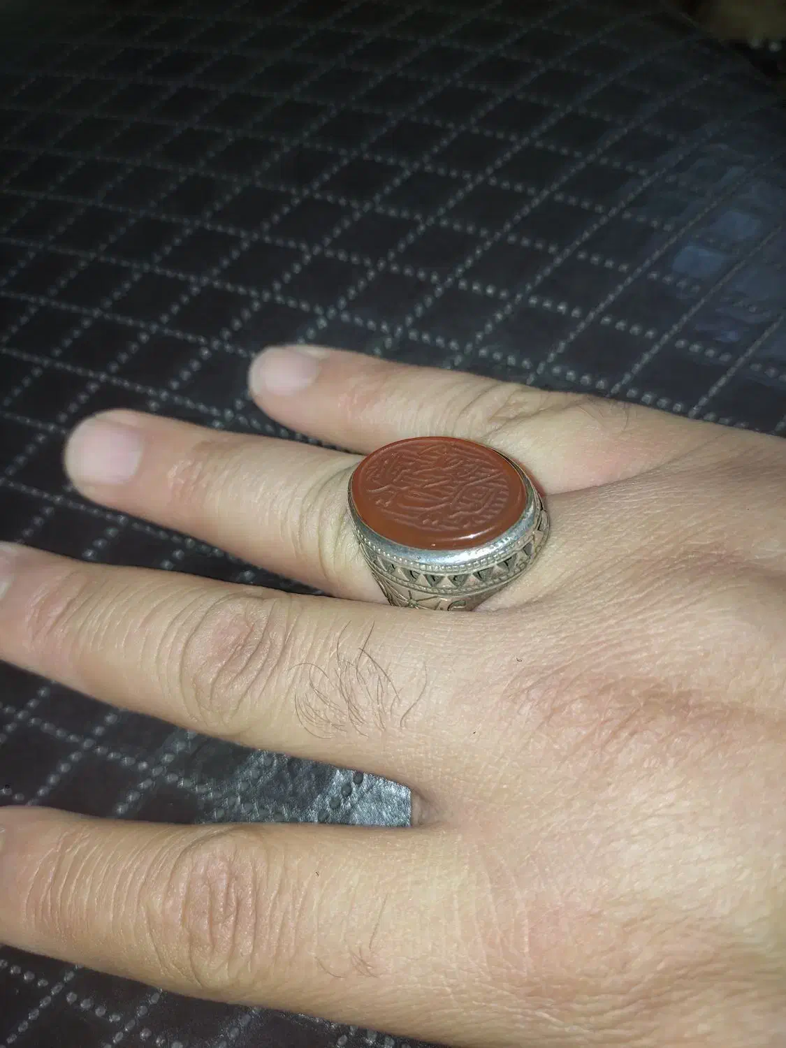 انگشتر خط کار دست|جواهرات|کرمانشاه, |دیوار